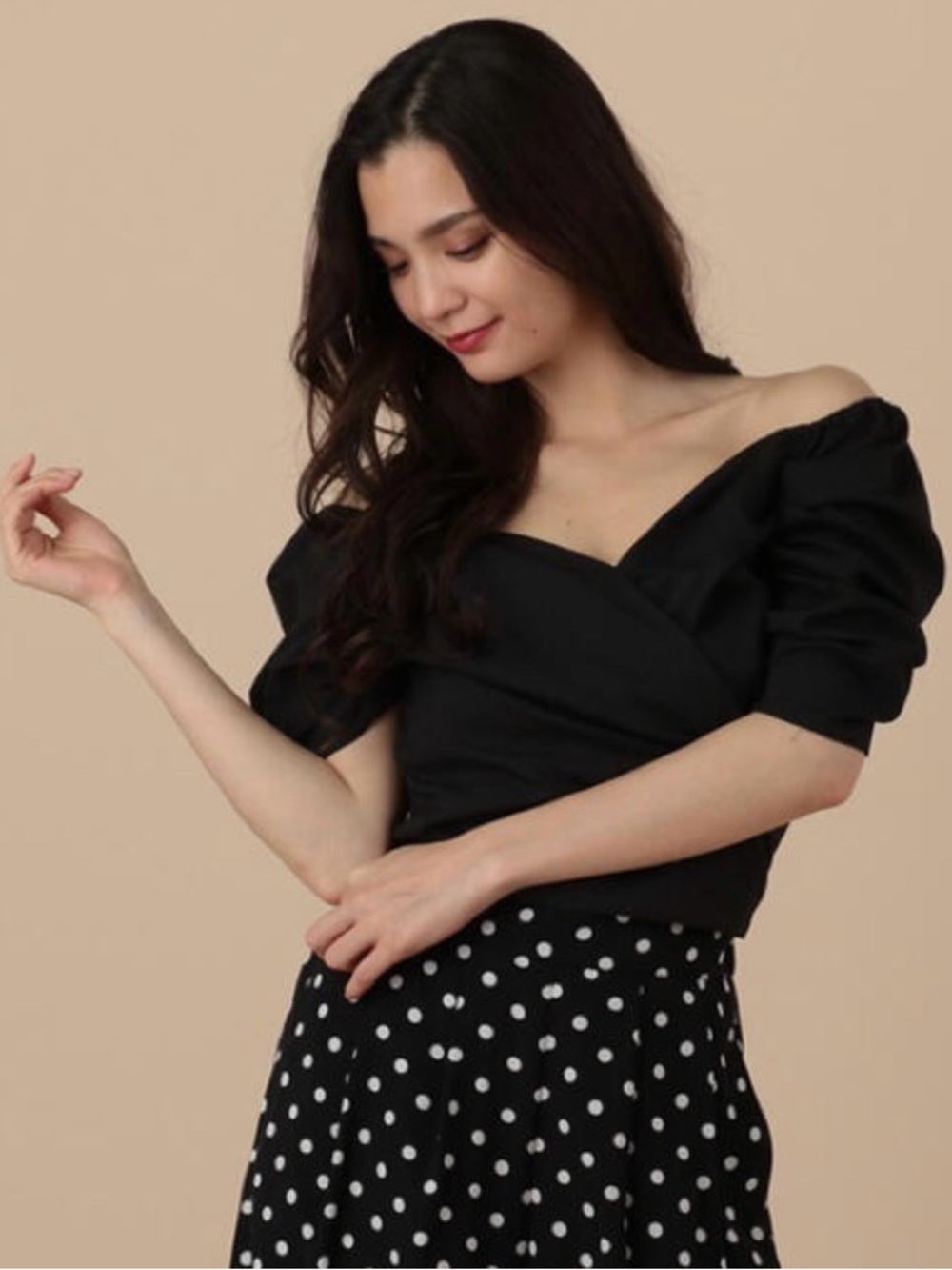 Royal Party Off Shoulder Top